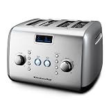 KitchenAid KMT423CU 4-Slice Toaster, Contour Silver
