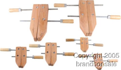 6 PC Parallel Wood Clamp Kit