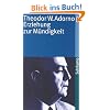 Erziehung zur M�ndigkeit: Vortr�ge und Gespr�che mit Hellmut Becker 1959 bis 1969