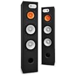 Skytronic - Paire d'enceintes colonne...