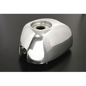 【クリックで詳細表示】スペシャルパーツ武川 G-スタイルアルミタンク 6V5L/12Vモンキー 09-15-0006： カー＆バイク用品