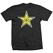 Answer Racing Rockstar Star Men's Short-Sleeve Casual Wear Shirt - Black