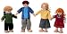 Plan Toy Doll House Doll Family