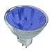Bulbrite 637120 - FTD/B - Blue 20 Watt MR11 Style Halogen Light Bulb, 12 Volt, 36 Degree Beam Spread