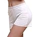 Paradise Silk Women's Silk Knit Lacy Waistband Boy Leg Legging Shorts
