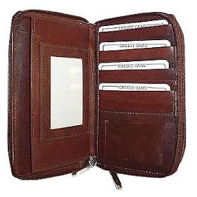 Double Zipper Wallet