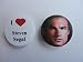 I Love Steven Segal 25mm (1 inch) Button Pin Badge Set.