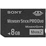 Sony MSMT8G//K 8GB Memory Stick PRO Duo (Mark2) Media