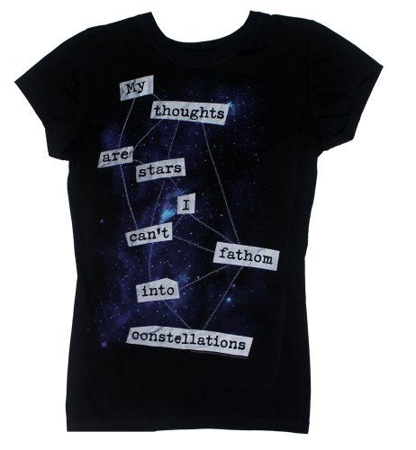 My Thoughts Are Stars - The Fault In Our Stars Juniors T-shirt