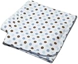 Margery Ellen Baby Printed Pima Receiving Blanket Blue Dot toddler clothes Margery Ellen Baby Printed Pima Receiving Blanket Blue Dot