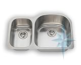 Polaris Sinks R1213 Undermount Stainless Steel