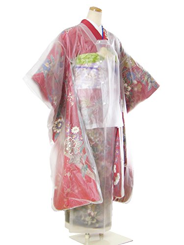 (あづま姿) 女性 雨コート シースルータイプ 765