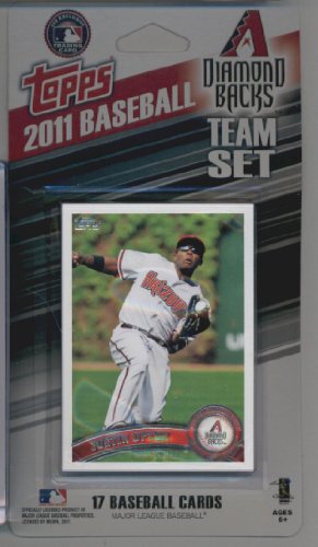 2011 Topps Limited Edition Arizona Diamondbacks Baseball Card Team Set (17 Cards) - Not Available In Packs!!