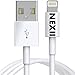 iPhone charger, NEXII Lightning to USB Cable (6ft) for iPhone 7 6s 6 Plus 5s 5c 5, iPad Pro, Air 2, iPad mini 4 3 2, iPod touch 5th / 6th / nano 7th