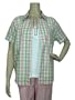 Alfred Dunner Palm Beach Garden Plaid Blouse Multi 10P