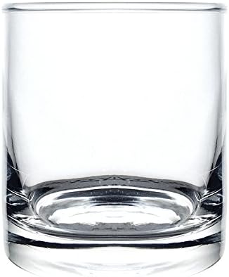 Old Fashioned Scotch Whiskey Premium Glasses (10.4 oz) Best Classic Stylish Quality Lowball Drinking Durable Home Kitchen Barware with Heavy Base For Irish Whisky Bourbon Cocktail Spirits - Set of 2