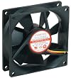 Evercool 80 x 25mm Ball Bearing Fan EC8025M12CA