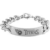 Team Titanium Tennesse Titans Steel ID Bracelet