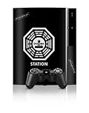 Dharma Black Design PS3 Playstation 3 Body Protector Skin Decal Sticker