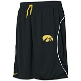 Nike Iowa Hawkeyes Black Reversible Shorts