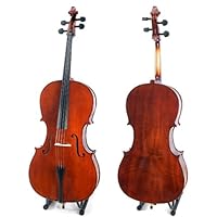 Cecilio CCO-200 Handmade All Solid Wood 4/4 (Full Size) Cello Outfit