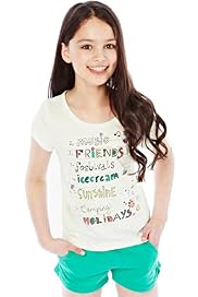 Cotton Rich Short Sleeve Assorted Slogans T-Shirt