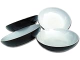 Denby Jet Black Individual Pasta Bowls, Set of 4