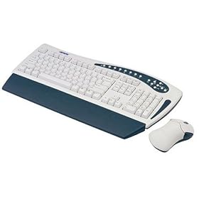Memorex MX5500RF RF Wireless Desktop - white