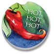 Red Hot Chili Car Coaster, Single