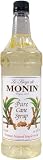 Monin Simple Syrup, Pure Cane, 33.8-Ounce Plastic Bottles (Pack of 4)