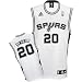 Search : San Antonio Spurs Emanuel Ginobili Replica Home Jersey