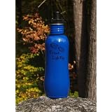 AffirmWater Blue 32oz TREAD LIGHTLY Stainless Steel Water Bottle