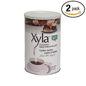 Emerald Forest Xylitol Sweetener, 32-Ounce Composite Containers (Pack of 2)