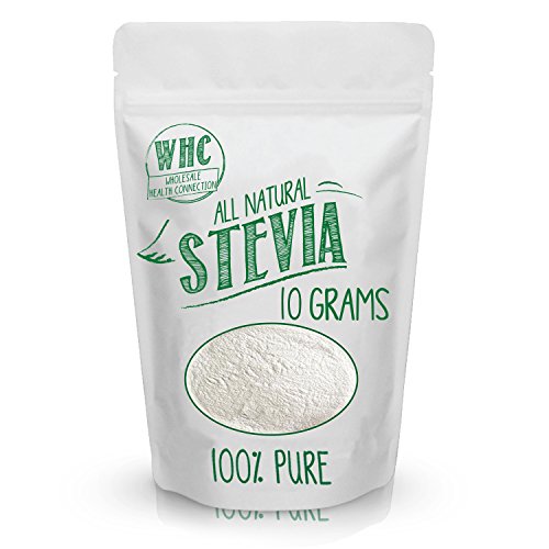 All Natural Stevia Powder - No fillers, Additives or Artificial Ingredients of Any Kind - Highly Concentrated Stevia Extract Sugar Substitute (10g)