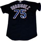 Francisco Rodriguez Autographed New York Mets Authentic Black Jersey