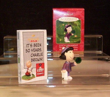 HallMark Peanuts Lucy Christmas Ornament