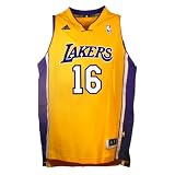 NBA Youth Los Angeles Lakers Pau Gasol Swingman Home Jersey (Gold, Small)