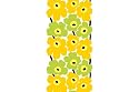 Marimekko Unikko Shower Curtain Lime/Yellow