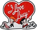 2.5" I Love Lucy TV Lucy & Desi Lounging Cartoon Patch