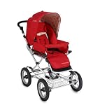 Bumbleride 2010 Queen B Classic Pram with Bassinet - Ruby