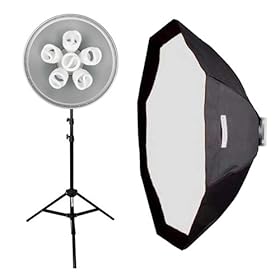 interfit INT218 Super Cool-lite 655 with Reflector and 36-Inch Octobox