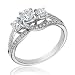 Three-Stone Diamond Ring 1ctw