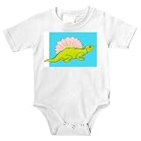 Baby clothes with dinosaur, reptile, fan, extinction, spinosaurus