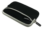 rooCASE Neoprene Sleeve (Black) Carrying Case for Nextar V4-TV 4.3-inch
