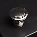 1-1/4 in. Satin Nickel Round Cabinet Knob 25-Pack