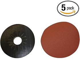 Porter-Cable 79120-5 120 Grit Hook and Loop Drywall Sander Pad and Discs - 5 Pack by Porter-Cable