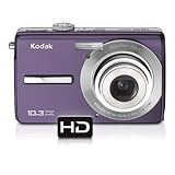 Kodak EASYSHARE M1063 - Digital camera - compact - 10.3 Mpix - optical zoom: 3 x - supported memory: MMC, SD, SDHC - purple