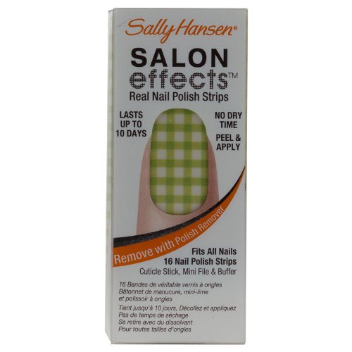 Sally Hansen Salon Effects Real Nail Polish Strips - Checker Out