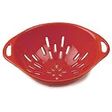 Stoneware Colander - Red