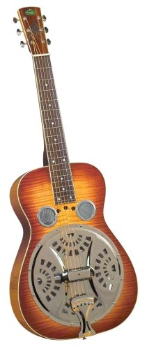 Regal Professional Series RD-64 Guitar with Power Reflex Tone Chamber (Maple, Bourbon Burst Finish)